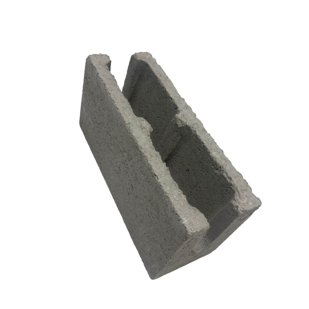 Bloco Canaleta — bloco de concreto